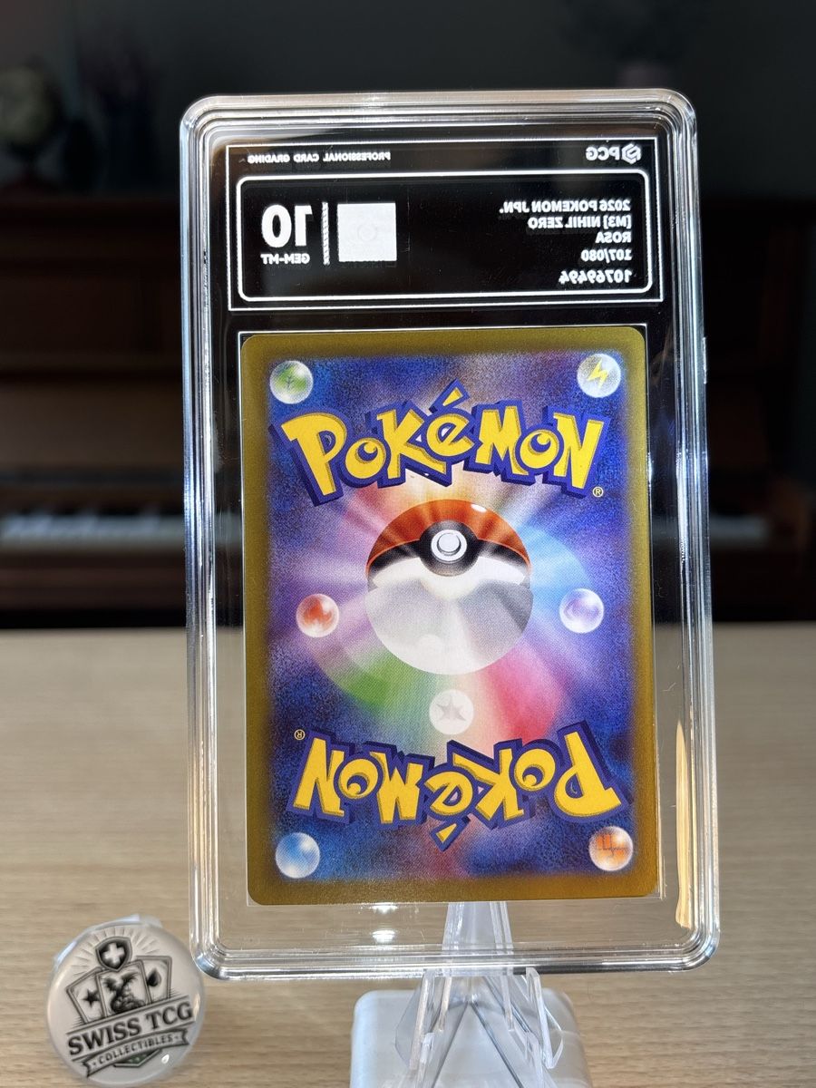 Pokémon Carte collezionabili: Pokemon Rosa 107/080 SR Graded 10 – Nuovo (secondo la descrizione) da Liebefeld venduto da Swiss-TCG 1