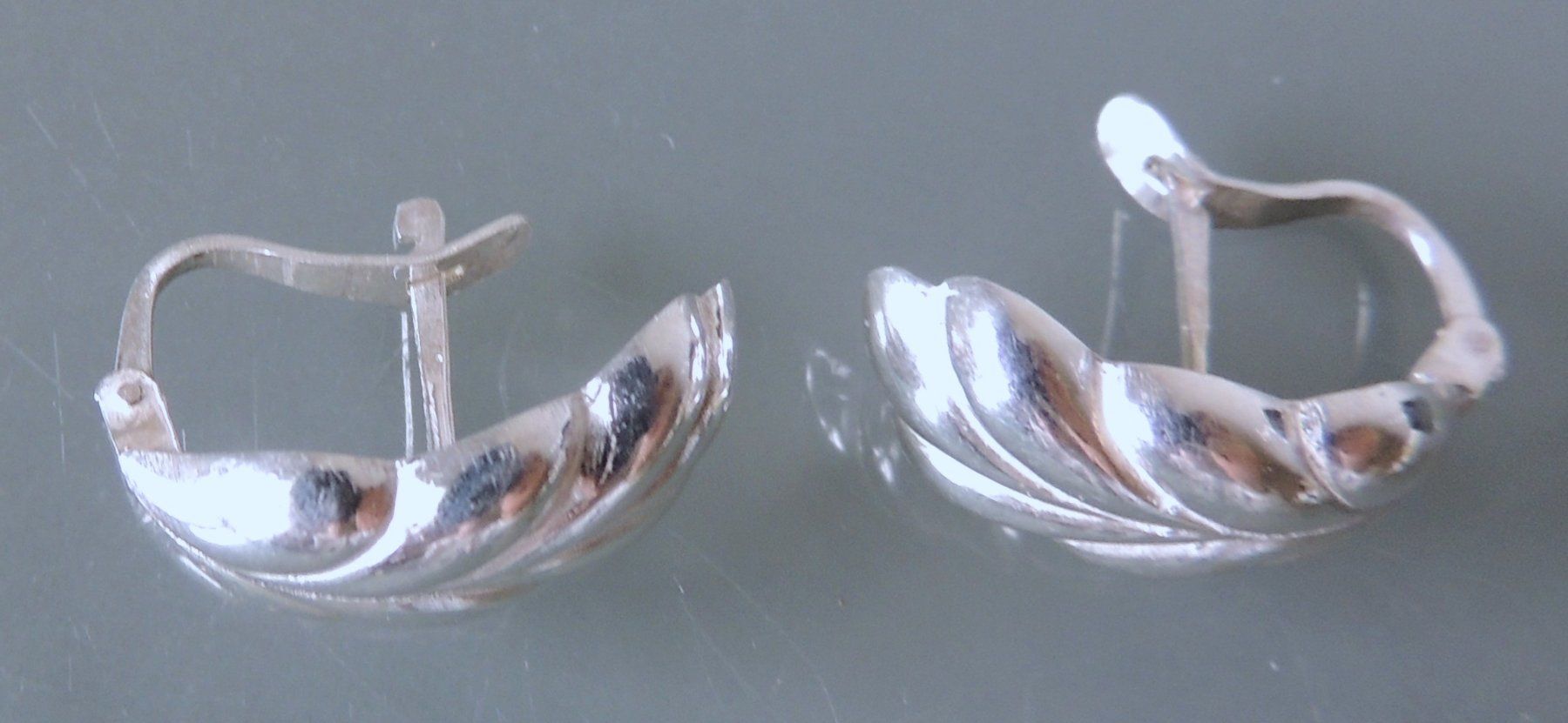 Orecchini pendenti & Orecchini a lobo: Silber 925 Ohrringe 20 x 10 mm – Nuovo (secondo la descrizione) da Waldenburg venduto da schaller707 3