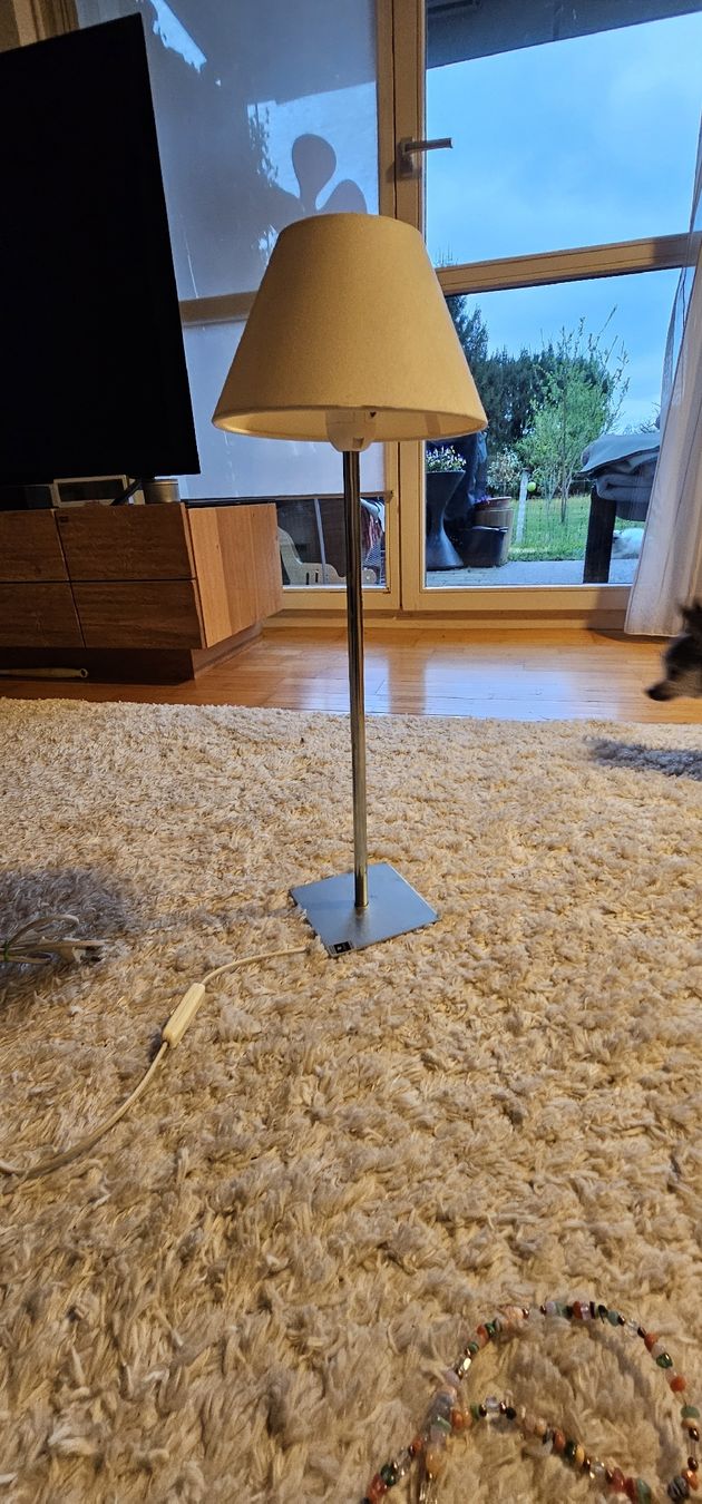 Lampen: Hillo Design Stehlampe Chrom Dänemark handmade – Gebraucht aus Riedikon von Winter21. 1