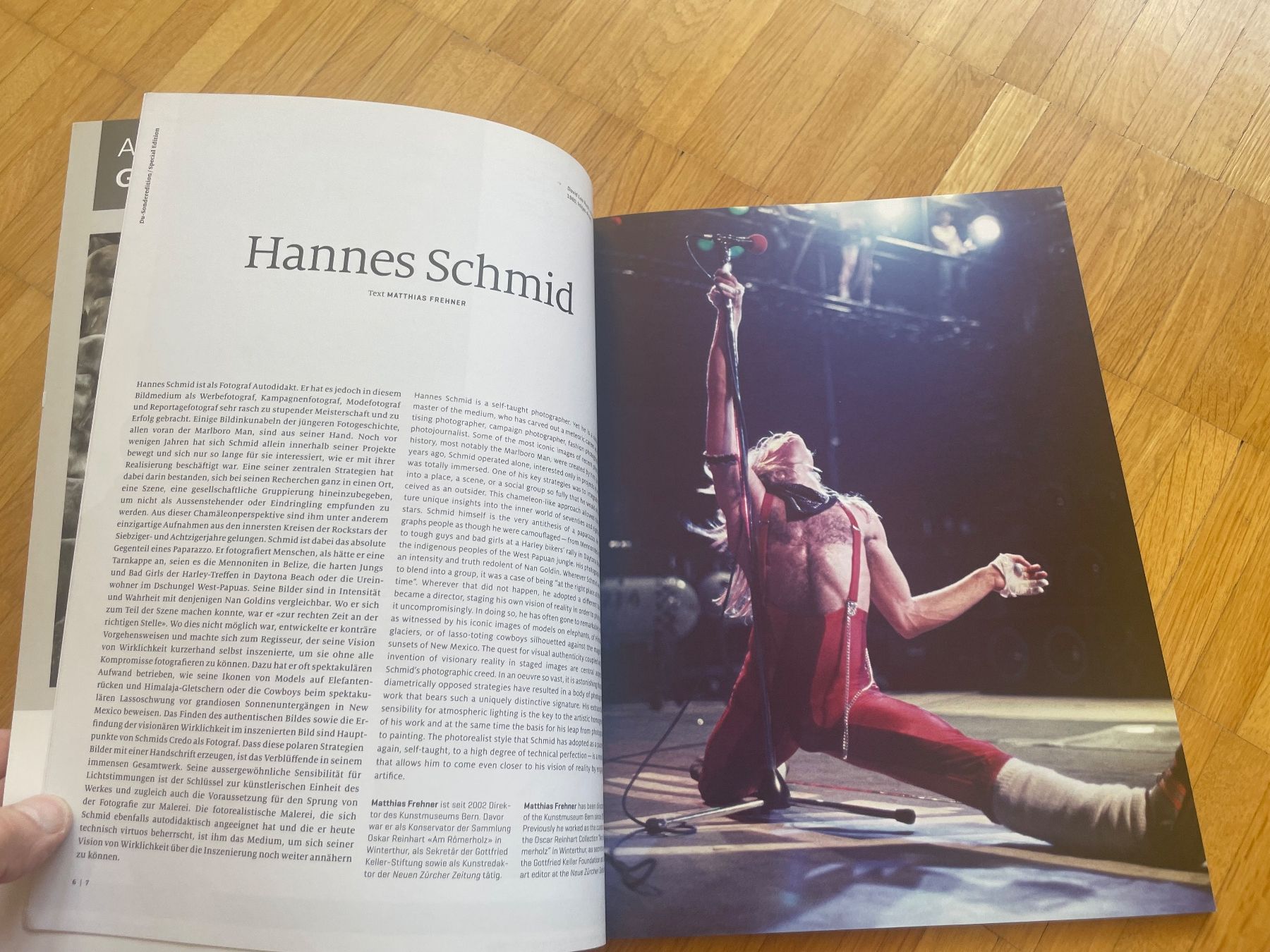 Riviste & Magazine: DU Zeitschrift, Sonderedition, 2013, Hannes Schmid – Usato da Zürich venduto da Chrigelvelo 5