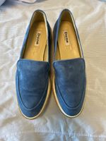 Dune Slipper, Sommerschuh, Gr. 39, hellblau, neuwertig!