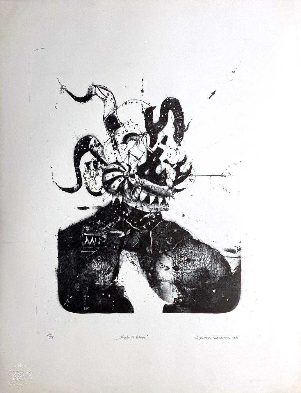 Grafiken & Lithographien: Walter Kohler-Chevalier Lithografie 1975 – Neu (gemäss Beschreibung) aus grenchen von Belarte