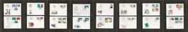 Schweiz 16 FDC 1989 bis 1992