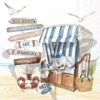 Serviette favourite beach chair (1757) 2Stk.