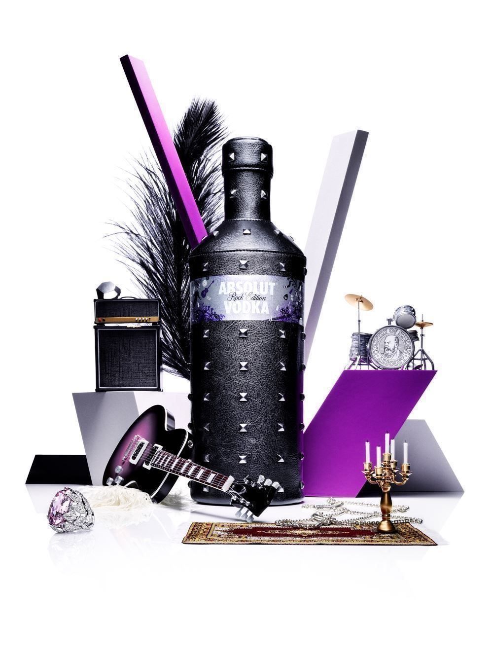 Absolut Vodka Bevande alcoliche: Absolut Vodka Rock, Limited Edition – Nuovo e nell'imballaggio originale da St. Erhard venduto da ITR1727