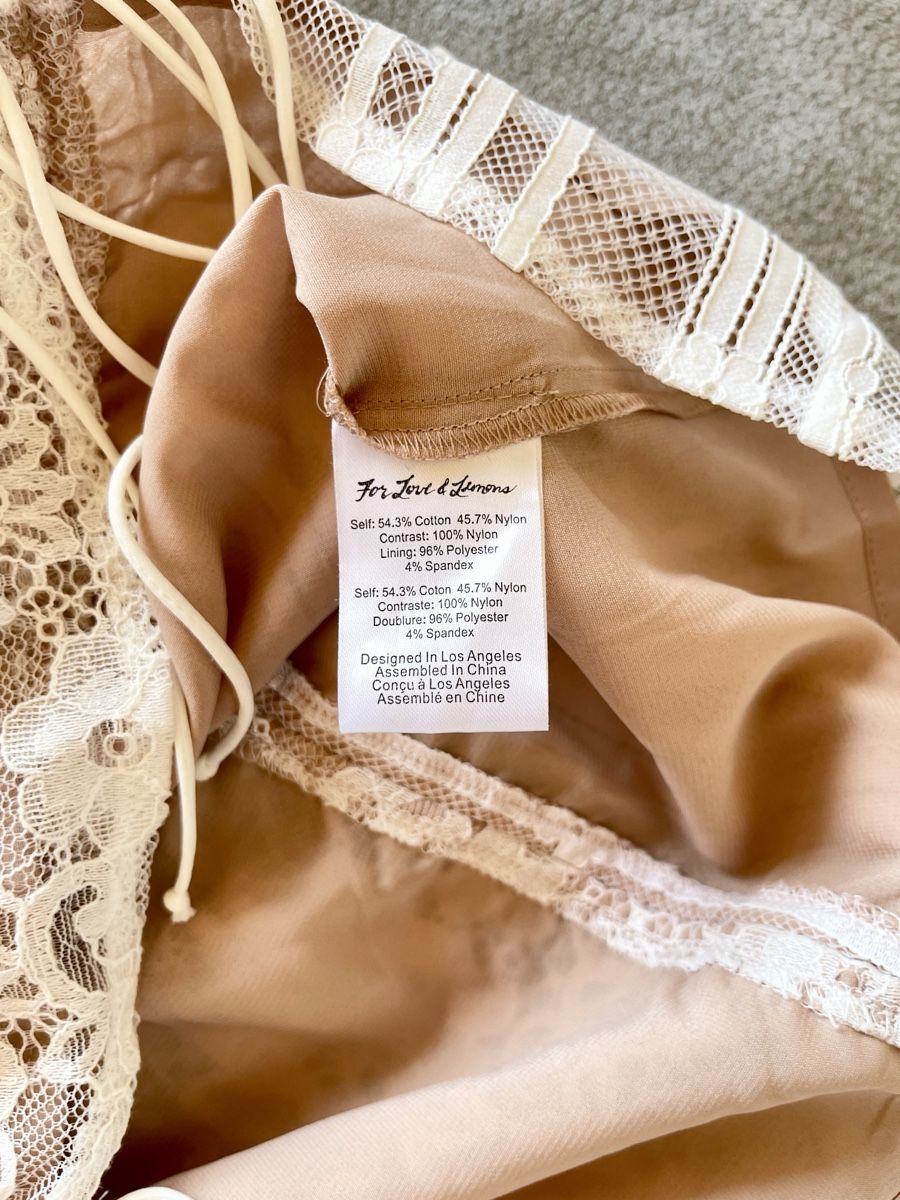 Vestiti: For Love & Lemons MONROE MINI DRESS – Nuovo e nell'imballaggio originale da Spreitenbach venduto da Wa-C789 4