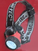 7 LED Stirnlampe Hi-Tec, für Camping