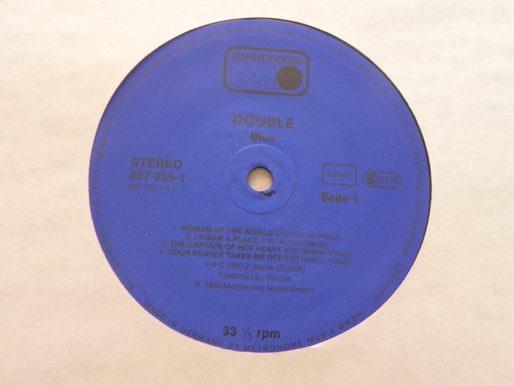 Dischi in vinile: LP CH Schweiz Double 1985 Blue – Usato da Siebnen venduto da krimsie 4