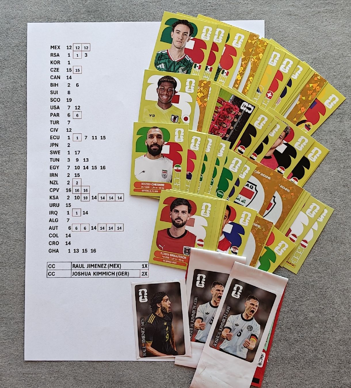 Panini Carte collezionabili: panini 2026 – Nuovo (secondo la descrizione) da Fontenais venduto da Tigrou_81