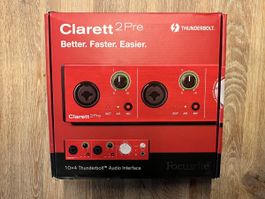 Focusrite Clarett 2Pre Thunderbolt Audio Interface