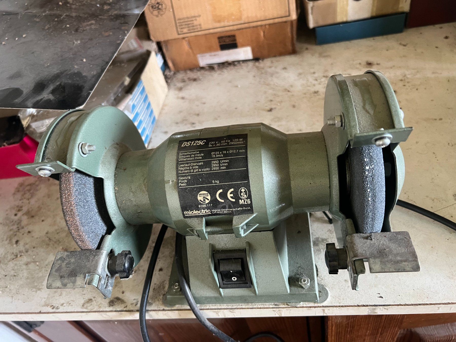 Smerigliatrici & Lucidatrici: Miolectric Bosch Doppelschleifer DS125C – Usato da Zürich venduto da LionCo
