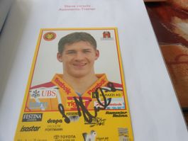 SCL Tigers Autogrammkaten Saison 2022-2023