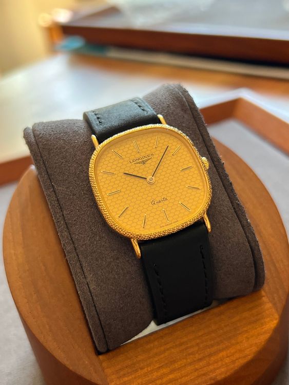 Longines Orologi: Longines Square Gold Plated Quartz 978 3253 – Usato da Carouge GE venduto da Watchaser 6