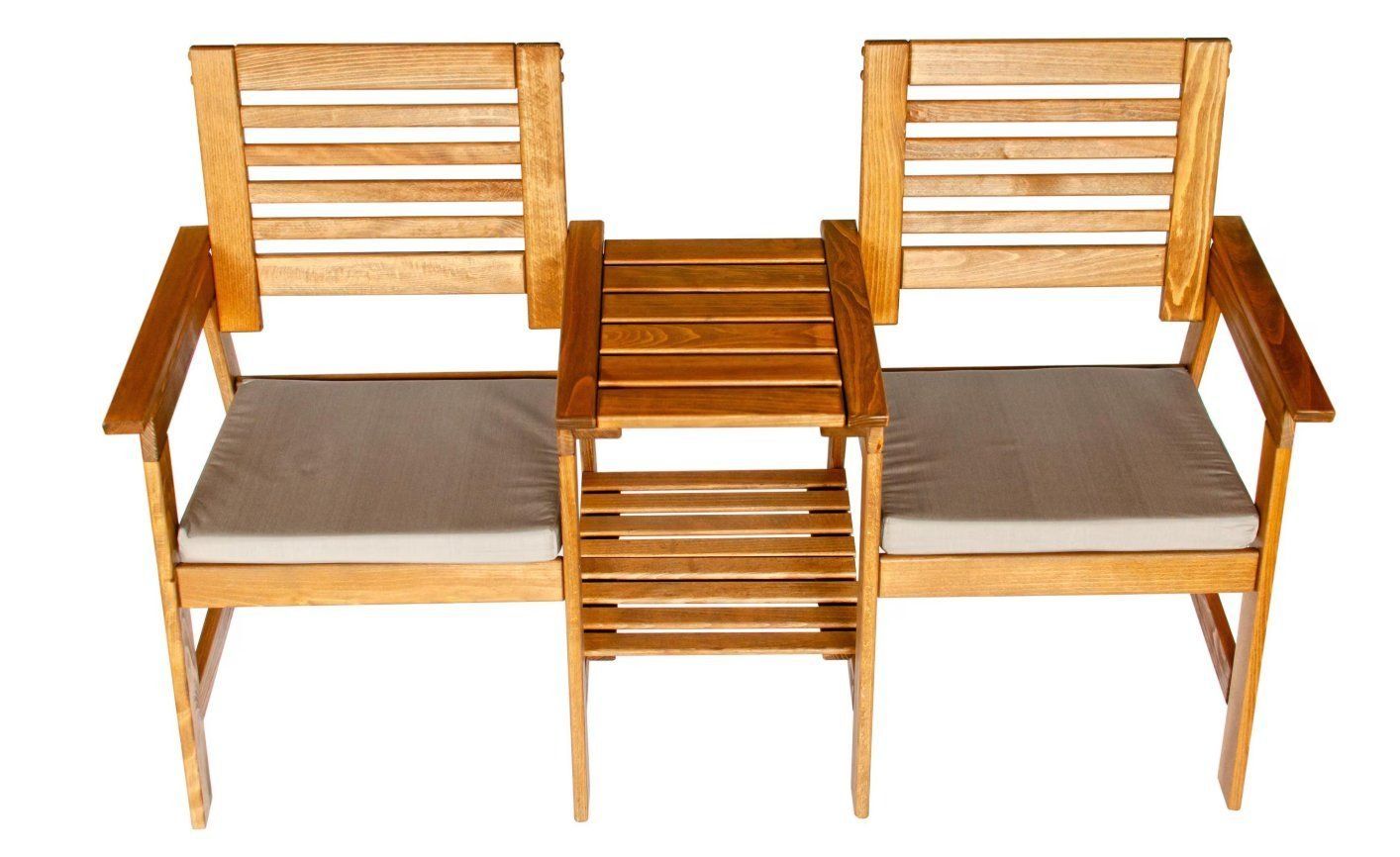 Panchine: Aktion!!!!!      Balkonset, Braun, 2 Sitzplätze – Nuovo e nell'imballaggio originale da Döttingen venduto da Comu7700 1