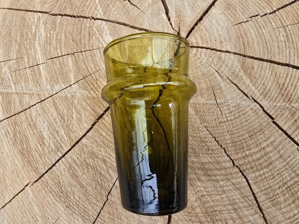 Bicchieri: Glas: ocker/M beldi-ANGEBOT – Nuovo (secondo la descrizione) da Romanshorn venduto da Rachacha 1
