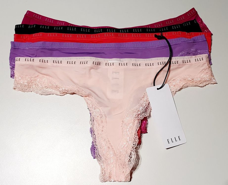 StringSet 5tlg. ELLE, neu, bunt gemischt (Neu und originalverpackt) in ...