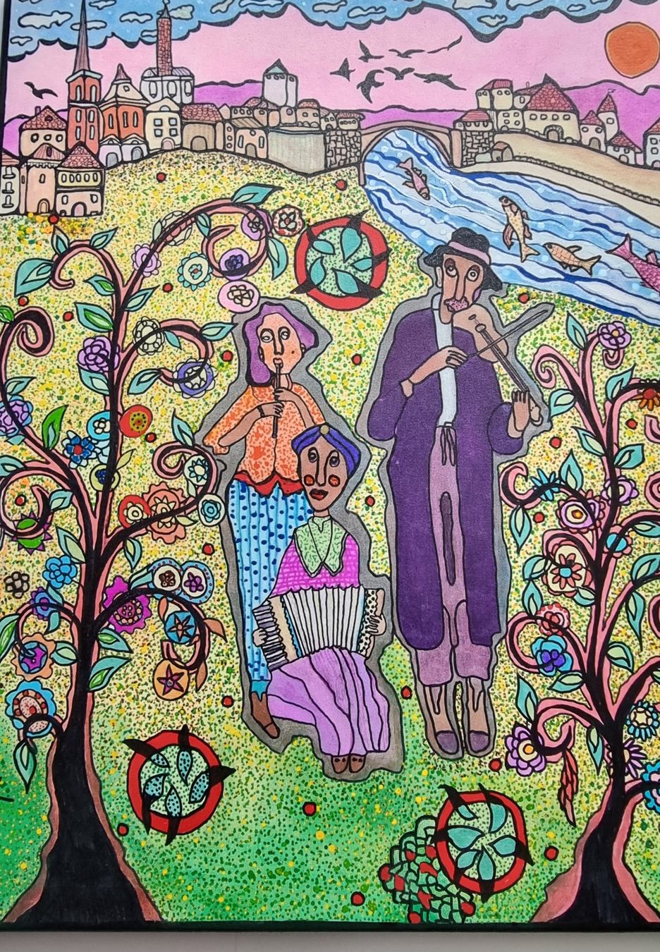 Tableaux: Edgar Baltensperger ORIGINAL MISCHTECHNIK SIGNIERT – D'occasion à Gersau par grafik-kunst 2