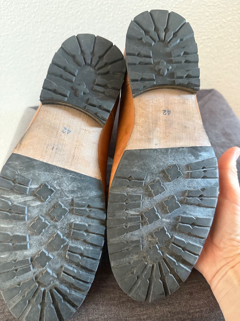Herrenschuhe: Echtlederstiefel Gr.42/28,5cm MAX – Gebraucht aus Buchrain von nat_pl5p 7