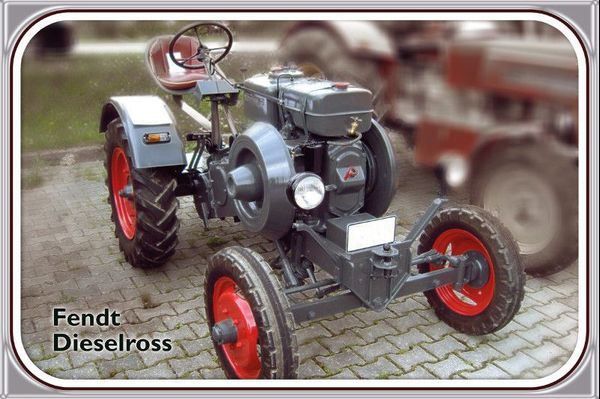 Fendt Insegne: Blechschild-FENDT DIESELROSS TRAKTOR – Nuovo e nell'imballaggio originale da Rupperswil venduto da big-one-sale