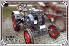Blechschild-FENDT DIESELROSS TRAKTOR