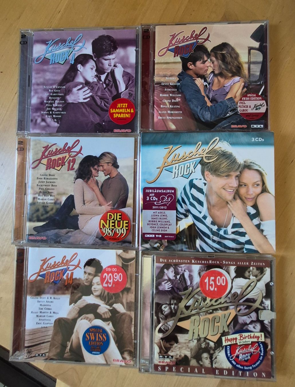 CD: CD Compilation Sammlung "Kuschelrock", "Bravo Hits" – Usato da Bern venduto da Gruftich 1