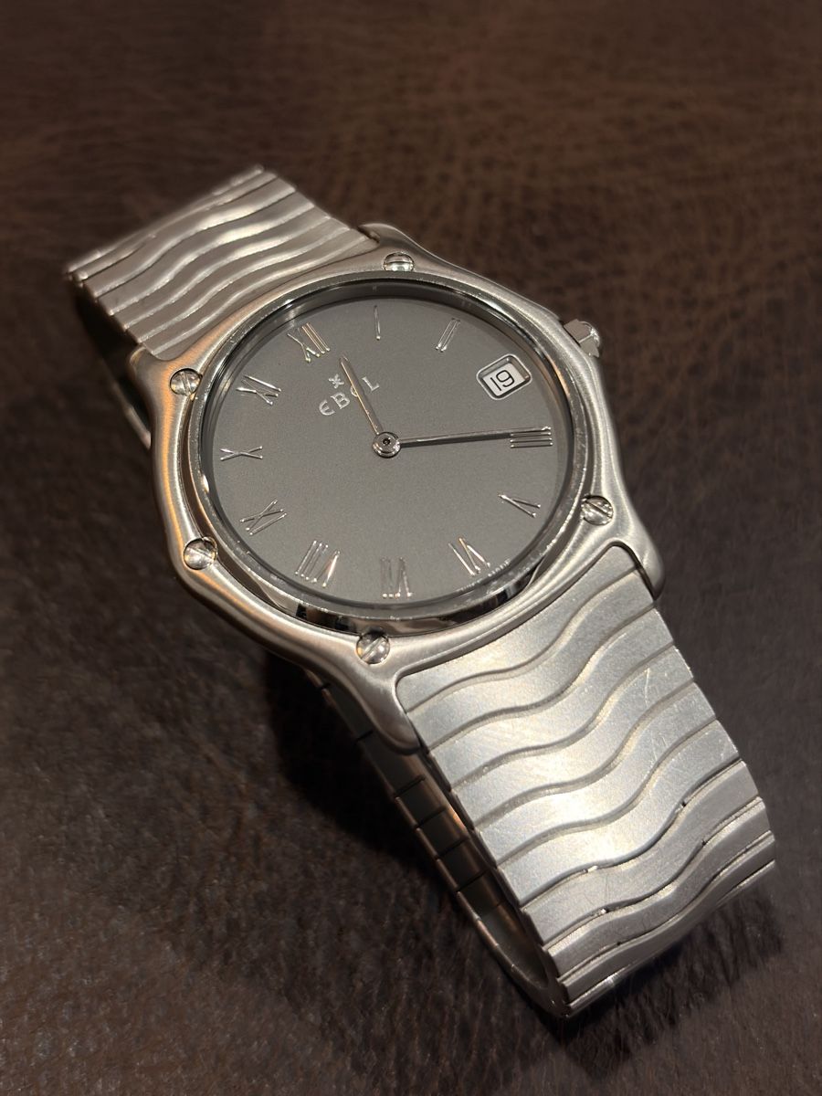 Ebel Montres: Ebel Classic Wave Grey Dial Quartz 35mm – D'occasion à Zürich par atticsale 5