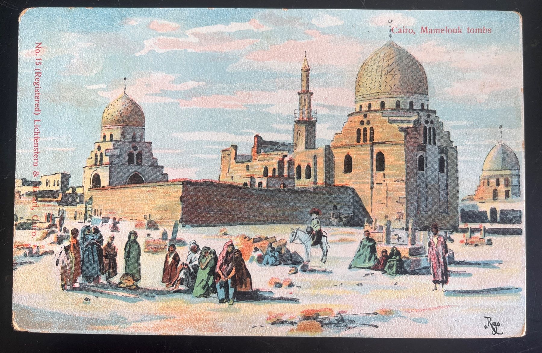 Ansichtskarten: AK Cairo Mamelouk tombs – Gebraucht aus Biberist von Edelfloh