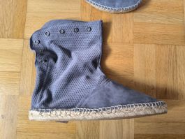 LAGOA │ Suede Perforated Boots "Ibiza Street │ 37