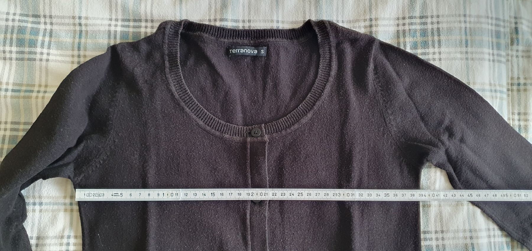 Giacche: Schwarze Strickjacke von Terranova - Gr. S – Usato da Bern venduto da fede736 3