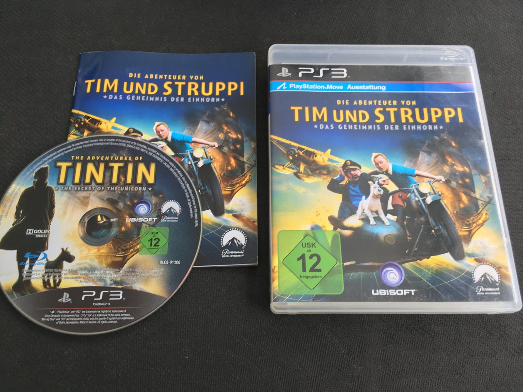 Sony Giochi: Tim und Struppi - PS3 / Playstation 3 – Usato da St.Gallen venduto da sjosjo