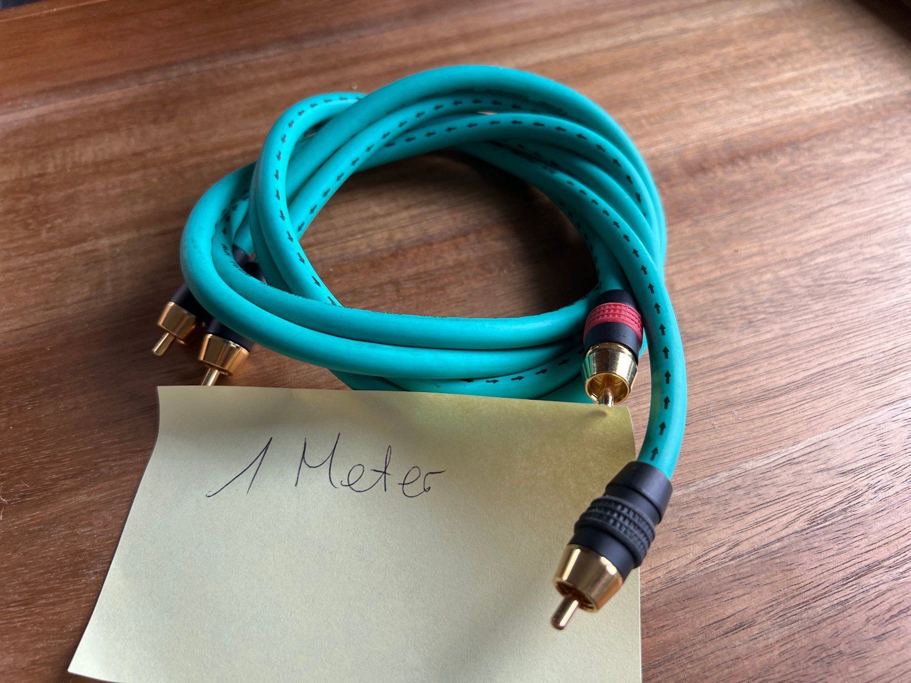 Cavi: Cinch Kabel, ACR Parallel Symmetric Silver Cable – Usato da Bazenheid venduto da rue_6hcy