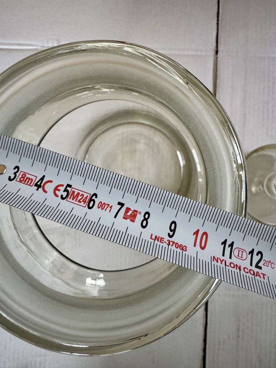 Accessori da laboratorio: Alte Apothekerflasche, Glasgefäss mit Deckel, 28cm hoch – Usato da Zürich venduto da Nobs1 5