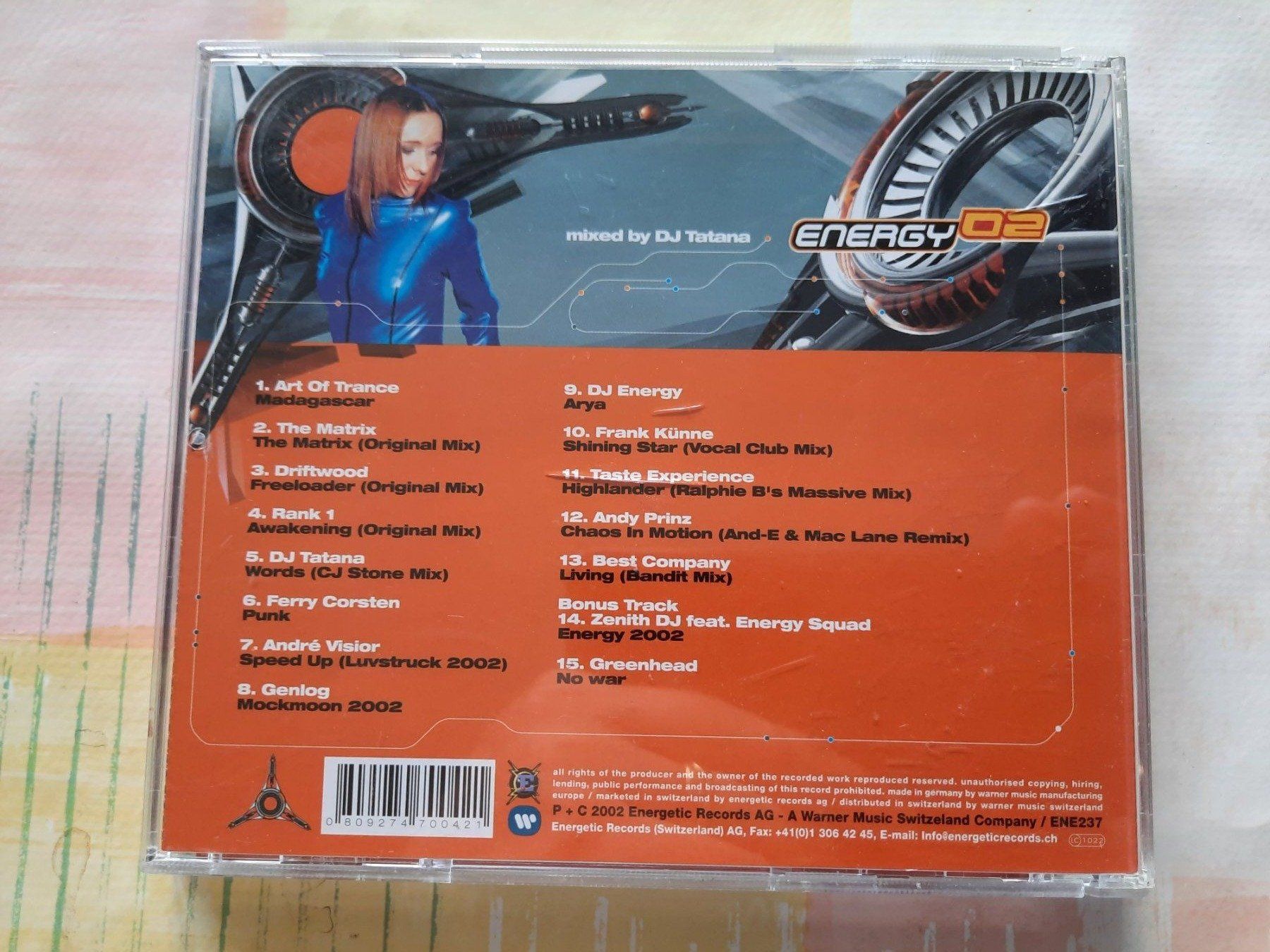 CD: CD Energy 02 - DJ Tatana – Usato da Pully venduto da bro_n52j 1