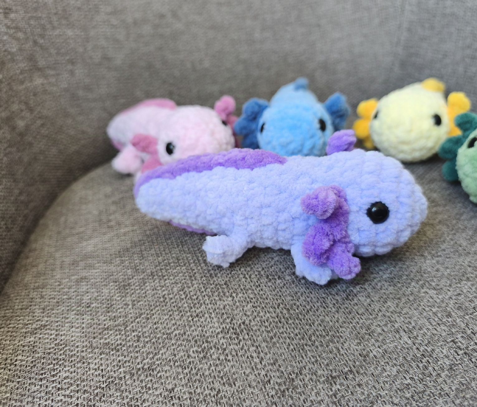 Spielzeuge: Axolotl peluche fait main  – Neu (gemäss Beschreibung) aus Orbe von don_ym8h 2
