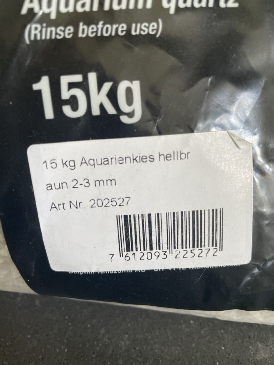 Pierres de constructon: Aquariumkies 2-3mm; 2,9kg – Neuf (Voir description) à Wolfhausen par SchuSchuS 2