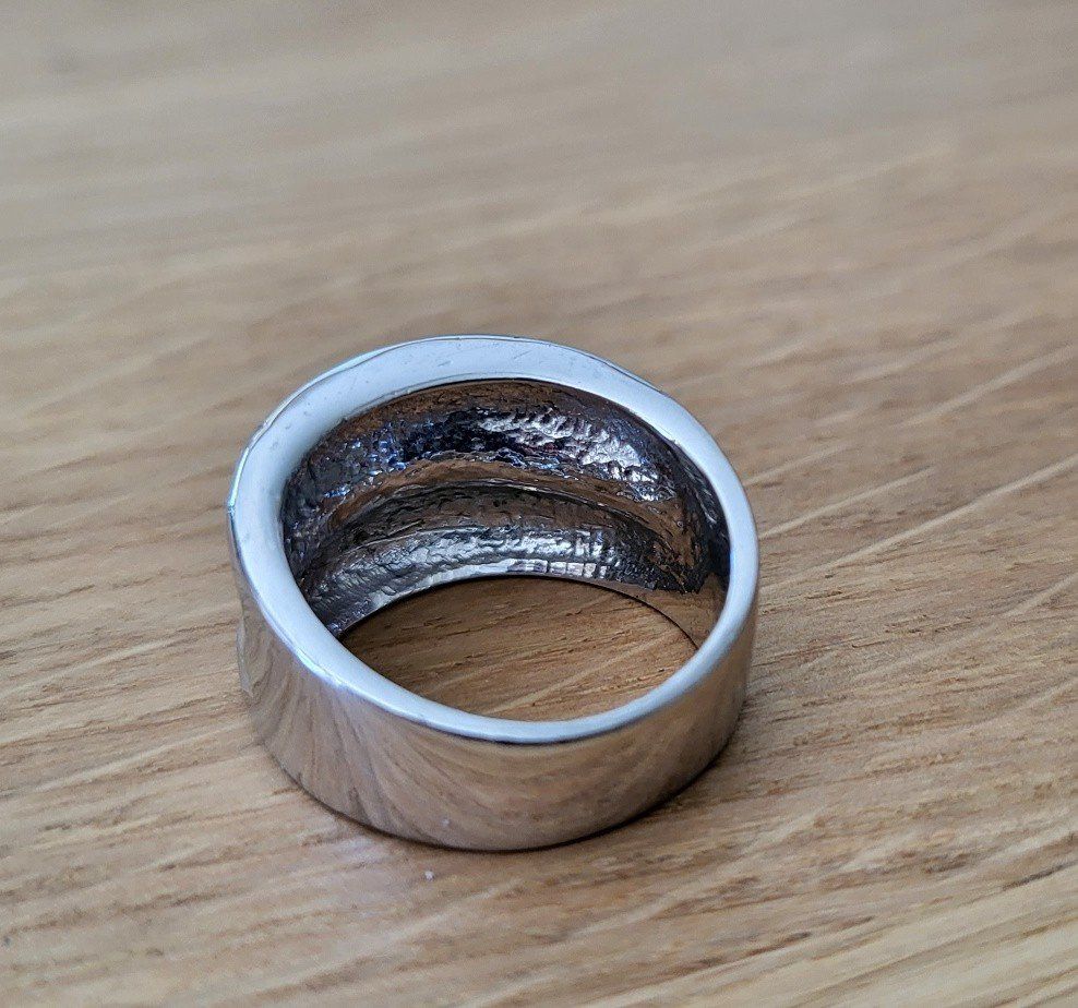 Anelli: Wunderschöner Ring in silber mit funkelnden Glitzersteinen – Usato da Brugg AG venduto da Leona90 4