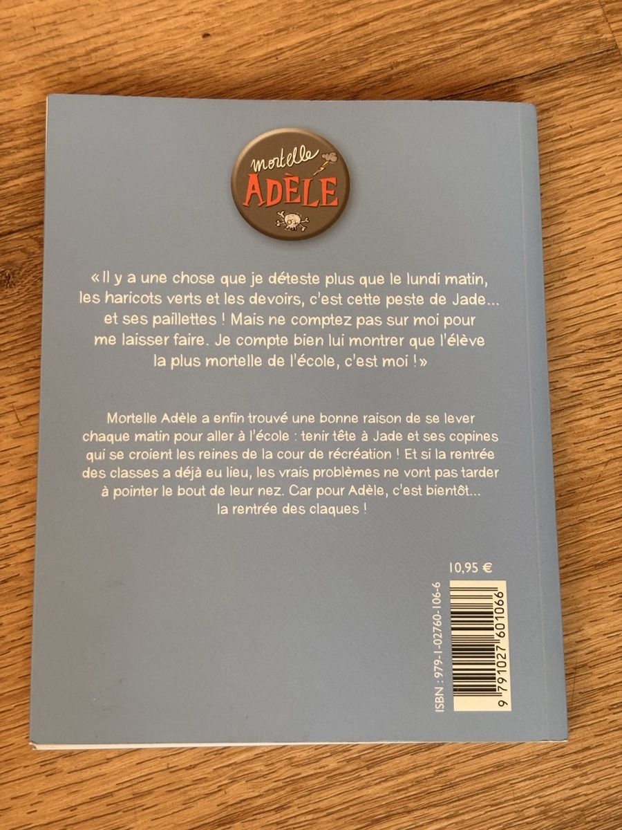 Livres: Adèle - la rentrée des claques  – D'occasion à Valeyres-sous-Montagny par jdorine82 1