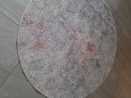 Teppich rund, 180cm, mit Muster, wie neu