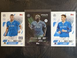 TOPPS - Match Attax 25-26 / 3x SSC Napoli Karten ⚽️