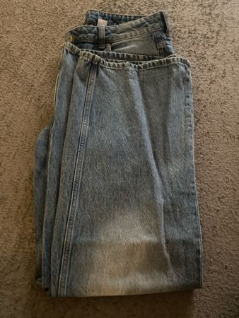Jeans Hose Damen Grösse 42 hellblau guter Zustand
