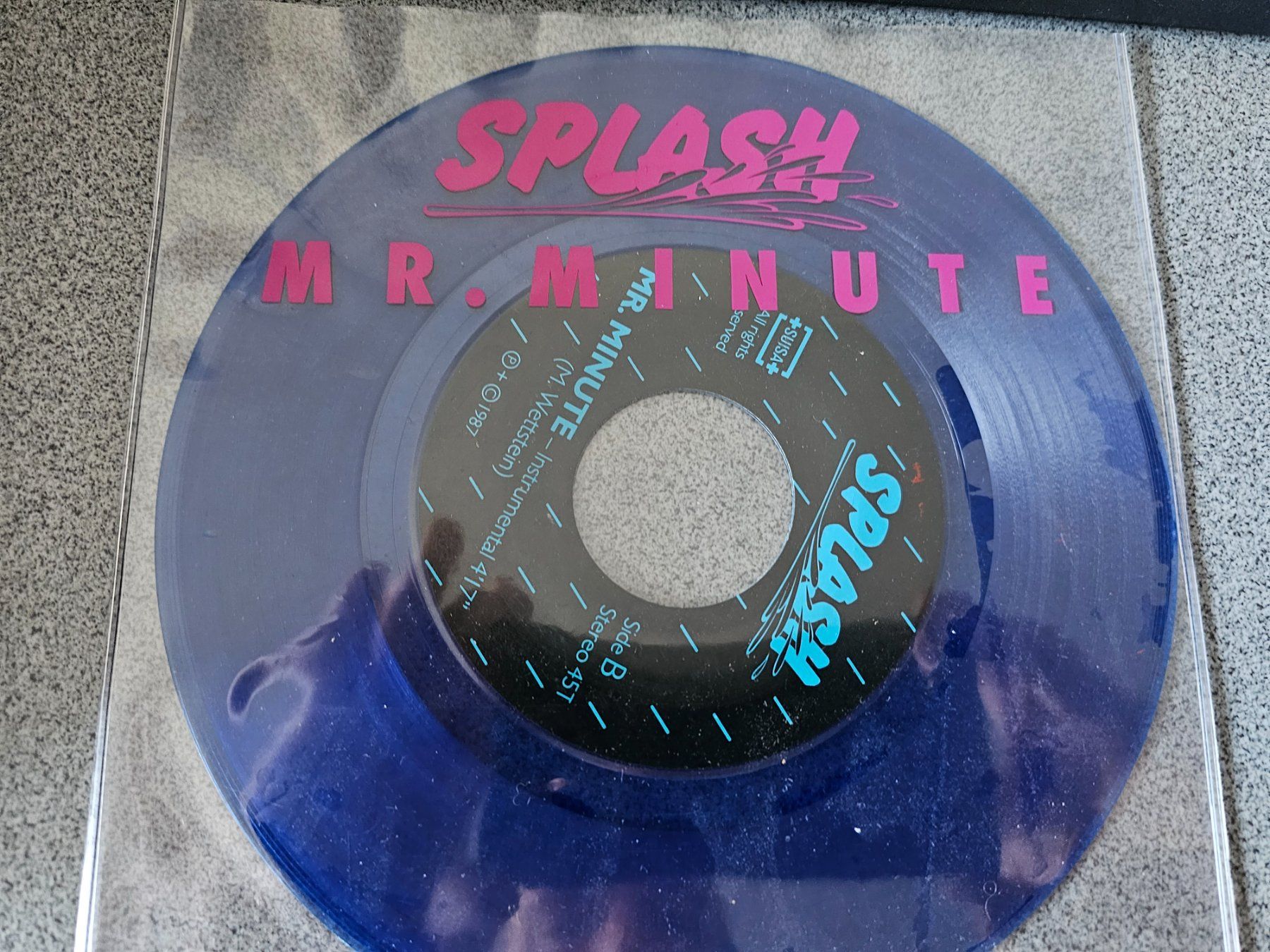 Dischi in vinile: Splash-mr.Minute 7"/jukebox/vinyl – Usato da Bremgarten AG venduto da musiccollector