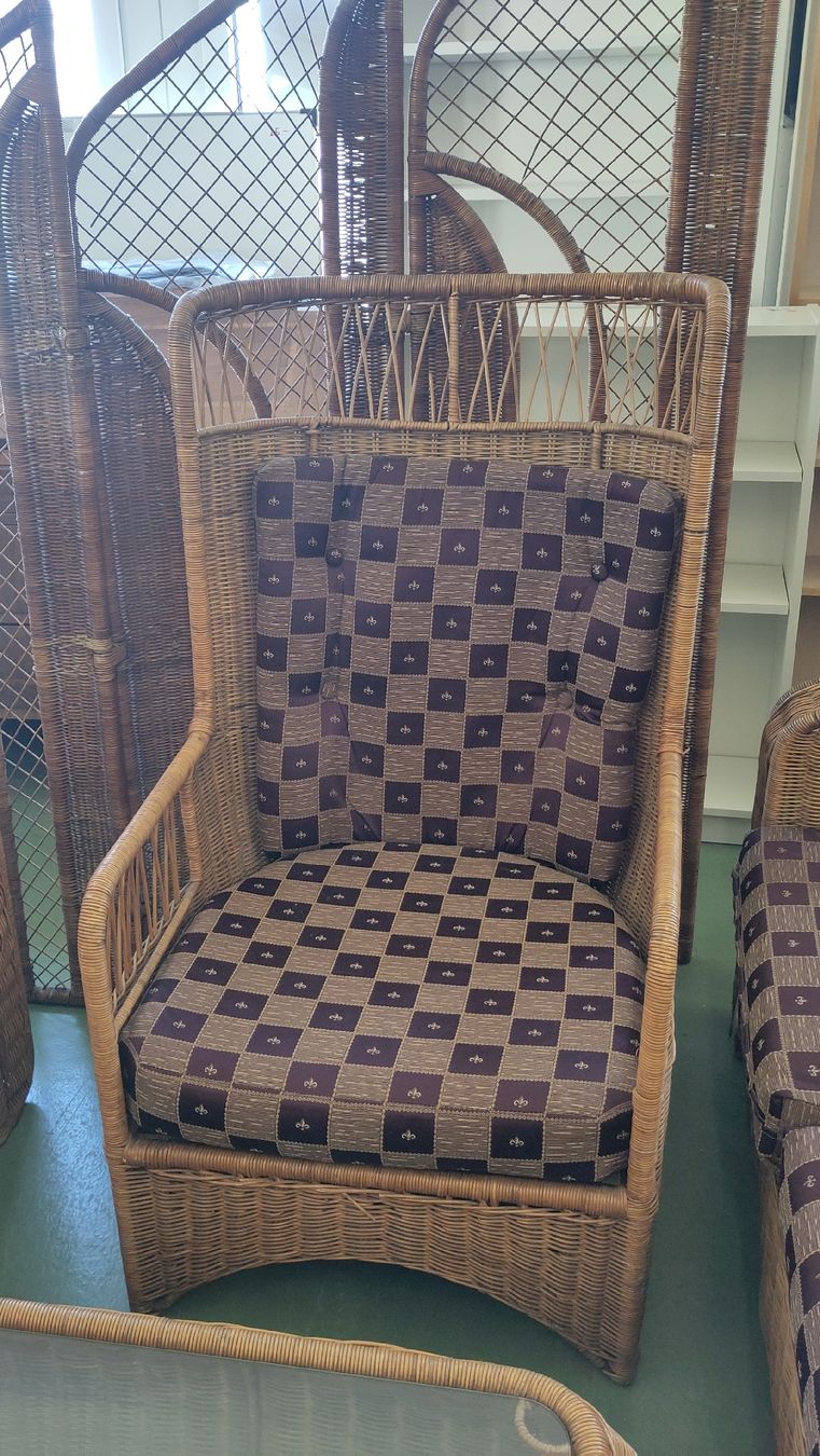 Divani: Rattan Lounge-Set, 7-teilig – Usato da Pratteln venduto da Cartonsducoeur_bl 3