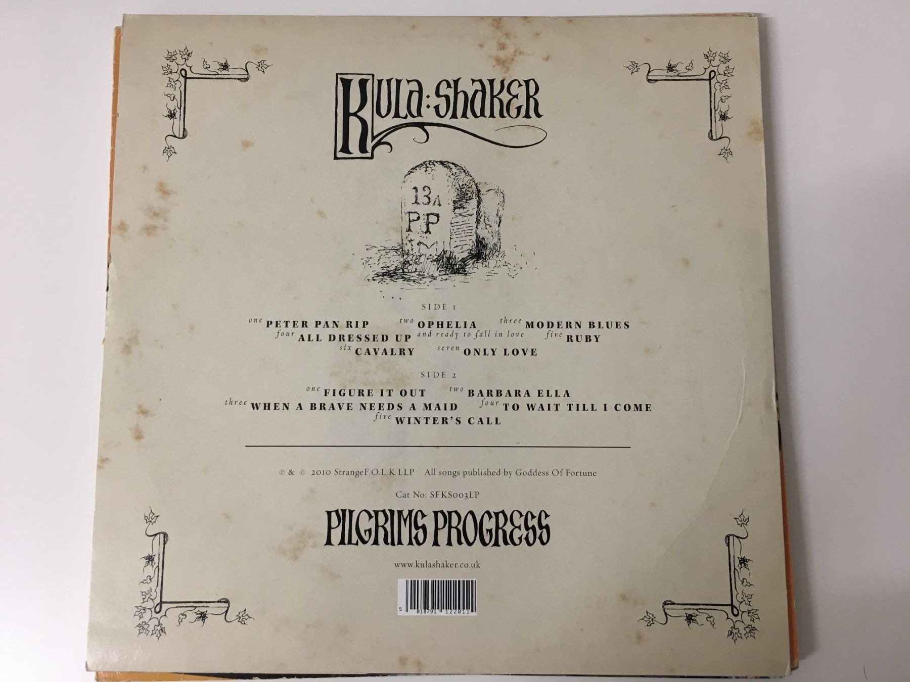 Dischi in vinile: Kula Shaker - Pilgrims Progress - Vinyl Schallplatte RAR – Usato da Lupfig venduto da fred-feuerstein 1