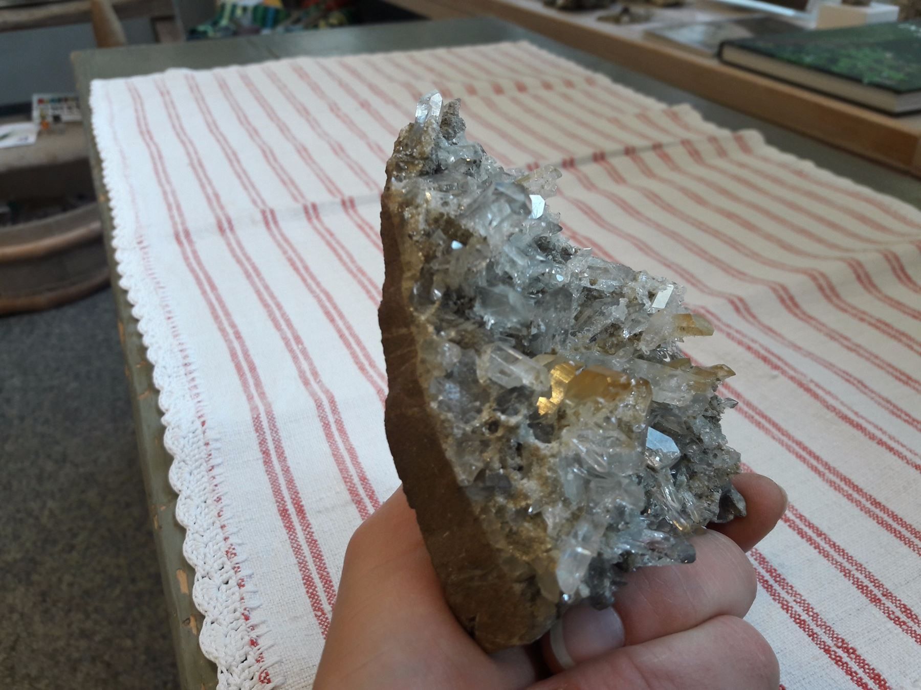 Minerali & Pietre curative: Bergkristall – Nuovo e nell'imballaggio originale da Sedrun venduto da aurira 4