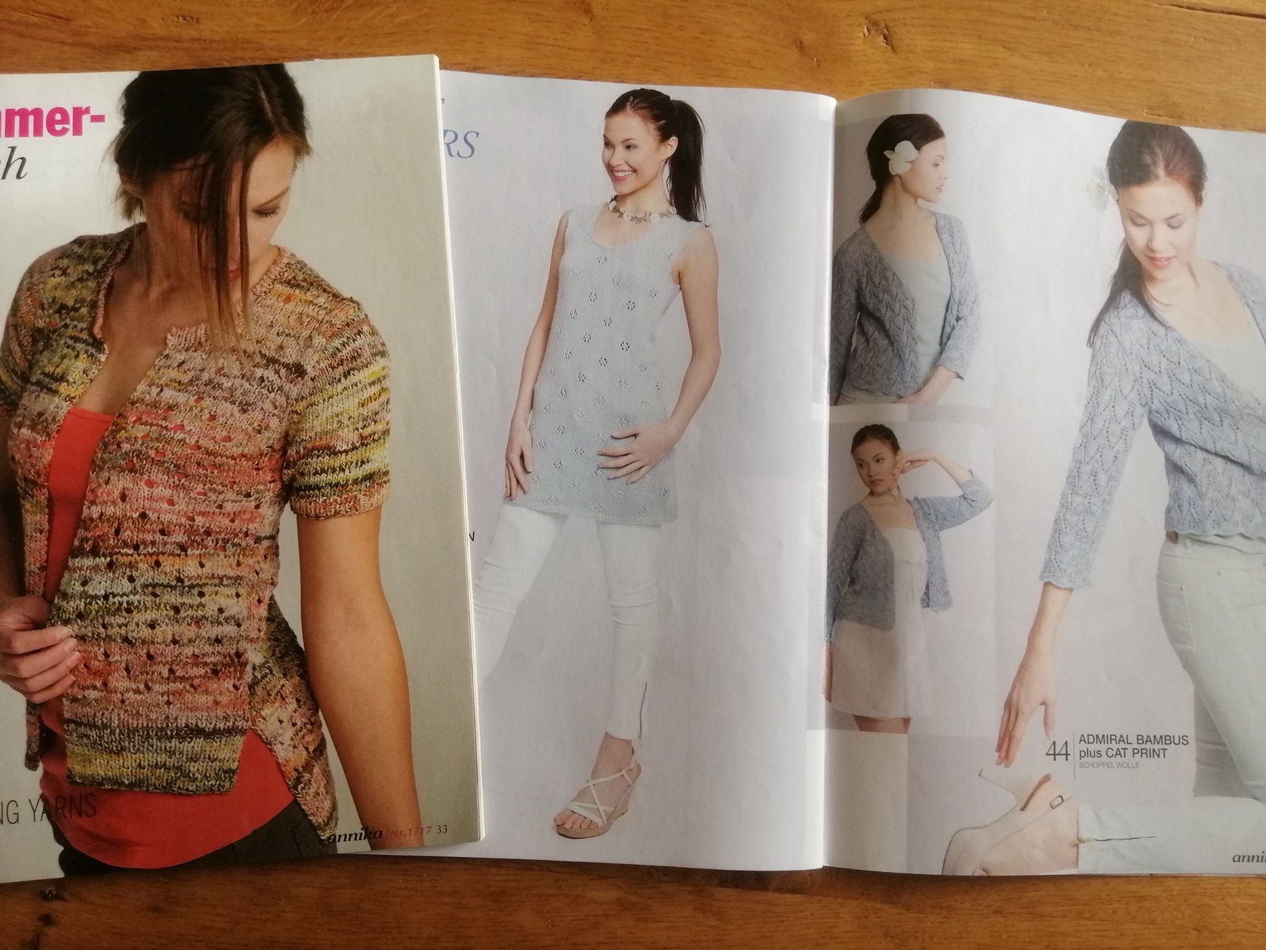Riviste & Magazine: 2 Strickhefte "annika" – Usato da Langenthal venduto da Handstrick 2