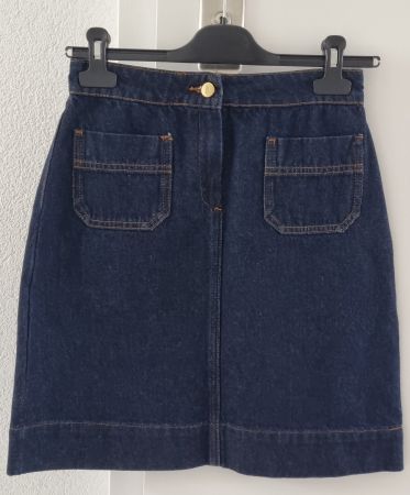 Jeans Rock Hobbs Denim, Grösse DE 32, UK 6, mit Taschen