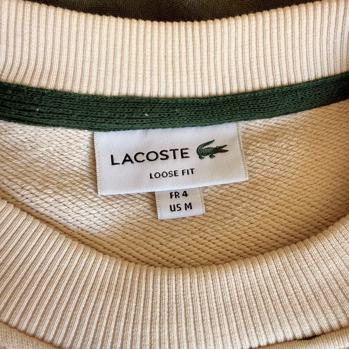 Lacoste Pullover & Sweatshirts: Lacoste Pullover cremeweiss Grösse M Loose Fit – Neu (gemäss Beschreibung) aus Bern von fab_315 2
