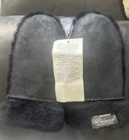 Mouffles Princess Goes Hollywood peau lainée noir neuf