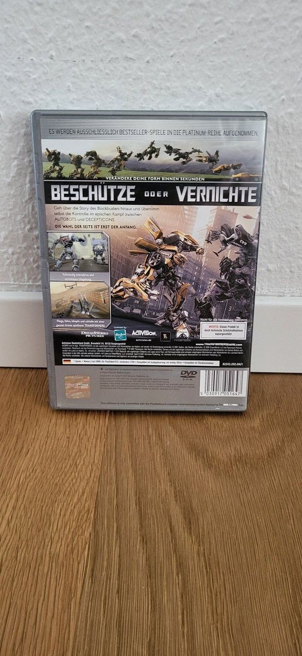 Sony Spiele: PS2 – Transformers The Game – Gebraucht aus Münsingen von Heroism2010 1