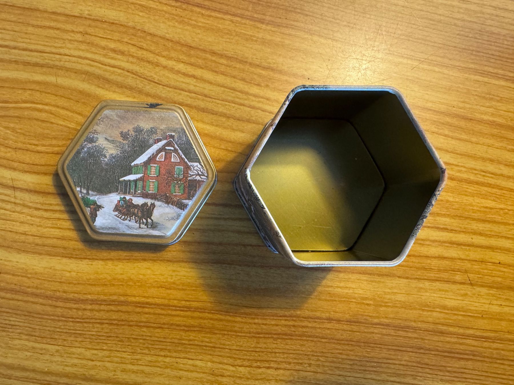 Altre Stoviglie: Blechdose Blechbox Box Geschenkbox Weihnachten – Usato da Steffisburg venduto da smocky17 3
